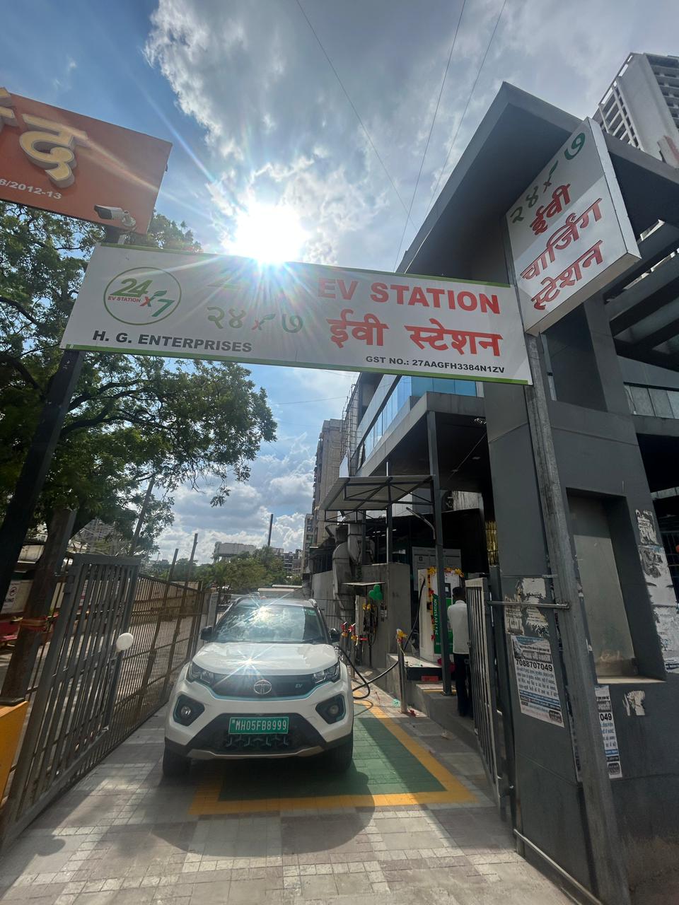 24x7 EV Station Completed EV Charging Project